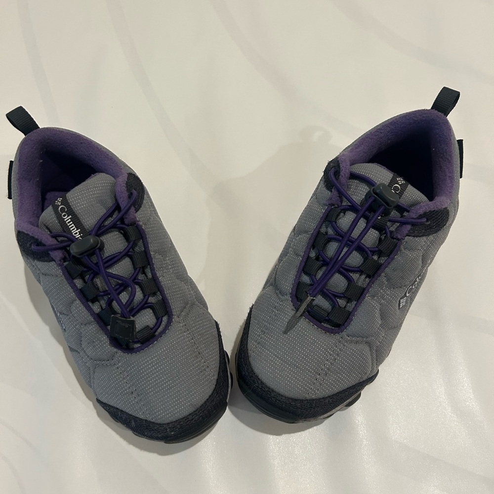 Columbia Charcoal and Violet Trail Shoes